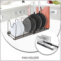 Black Pan Holder - Sticky add to cart bar