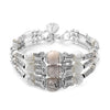 Simulated white topaz