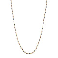 Sapphire and Ruby Bar Beaded Necklace 36 Inches in 14K YG Over Sterling Silver 40.80 ctw - Sticky add to cart bar