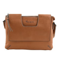 Foley & Corinna Mustard Vegan Leather Flap Crossbody - Sticky add to cart bar