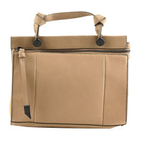 Foley & Corinna Tan Vegan Leather Dione Small Satchel Bag