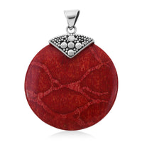 Abalone Shell Round Pendant