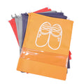 Set of 8 Non-Woven Shoe Bag (17.32"x12.6") Red, Orange, Dark Blue, Light Grey - Sticky add to cart bar