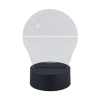 3D LED NIGHT LIGHT Planet Shape Lamp with 16 Multicolor Remote Control 5.12"x7.28"