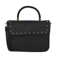 Le Chateau Black Faux Leather Studded Crossbody Bag - Sticky add to cart bar