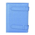Blue Faux Leather 4 Page Book Design Earrings Hoder (7.28"x5.31"x1.57") - Sticky add to cart bar
