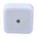 Set of 6 White Square Plug-in Night LED Light with Sensitive Light Sensor (2.36"x2.36") - Sticky add to cart bar
