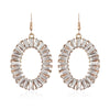 Simulated white topaz