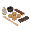 Lavender- FRAGRANCE GIFT SET BOX - Reed Diffuser, 4 Tea Lights & Incense Holder with 20 Sticks - Sticky add to cart bar