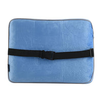 BON VOYAGE Memory Foam Square Pillow with Buckle - Black