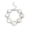 Simulated white color mystic topaz
