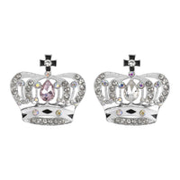 Set of 2 Gold and Silver Cross Inspired Vent Clip Freshener (2.16"x2.75")
