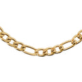 Figaro Necklace 24 Inches in ION Plated Black Stainless Steel 21.90 Grams - Sticky add to cart bar