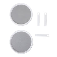 Homesmart Gray and White Twin Turntable Spice Rack