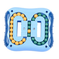Blue Rotating Magic Bean Cube Toy (3.94"x3.94")