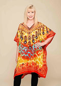Cheetah Print Knee-Length Kaftan - Sticky add to cart bar