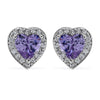 Simulated Amethyst Color Diamond