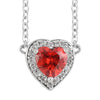 Simulated Red Diamond