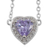 Simulated Light Purple Sapphire