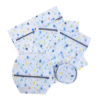 HOMESMART Set of 5 Raindrop Screen Cloth Laundry Bag