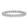 Rhapsody 950 Platinum IGI Certified Diamond E-F VS Eternity Band Ring (Size 8.0) 1.00 ctw - Sticky add to cart bar