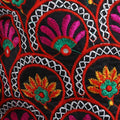 TAMSY Pink Traditional Embroidered Sleeveless Women's Jacket- (S/M) - Sticky add to cart bar