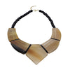 Dark Brown Genuine Buffalo Horn