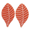 Orange & White