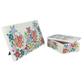 Set of Two Blue and Multi Color Hand Painted Marble Box & Photo Frame - Sticky add to cart bar