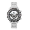 GENOA Multi-Functional Quartz Movement Watch with White Dial & Stainless Steel Strap (44 mm) - Sticky add to cart bar