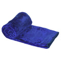 Royal Blue Super Soft Faux Mink Blanket - Sticky add to cart bar