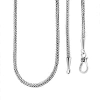 Bali Legacy Sterling Silver Tulang Naga Necklace 22 Inches 17.50 Grams