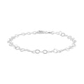 Italian Sterling Silver 6mm Open Circle Rolo Anklet (10 In) 3.50 Grams - Sticky add to cart bar
