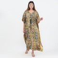 TAMSY, 100% RAYON ,KAFTAN, SIZE-ONE SIZE, COLOR- YELLOW - Sticky add to cart bar