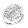 10K White Gold G-H I3 Diamond Ring - Sticky add to cart bar