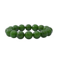 Black White Agate 12mm Beaded Stretch Bracelet 150.00 - Sticky add to cart bar