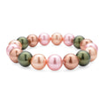 Tahitian Color Shell Pearl Beaded Stretch Bracelet - Sticky add to cart bar