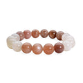 Multi Moonstone 9-11mm Beaded Stretch Bracelet 145.50 ctw - Sticky add to cart bar