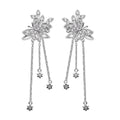 Simulated Diamond Butterfly Ear Cuffs in Rhodium Over Sterling Silver 1.25 ctw - Sticky add to cart bar