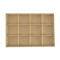 Khaki Linen Removeable 12 Section Tray - Sticky add to cart bar