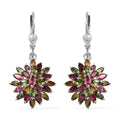 multi-tourmaline-floral-spray-earrings-in-platinum-over-sterling-silver-4.40-ctw - Sticky add to cart bar