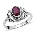 BALI LEGACY Niassa Ruby Ring in Sterling Silver (Size 10.0) 1.50 ctw - Sticky add to cart bar