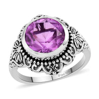 Patroke Quartz Fancy Ring in Sterling Silver (Size 6.0) 4.15 ctw