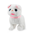 White Electric Walking Plush Cat (6.3"x6.3"x2.8'') Battery 2xAA (Not Included) - Sticky add to cart bar