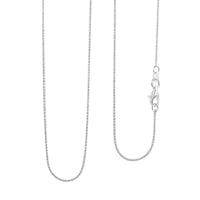 Ankur's Treasure Chest Italian Sterling Silver Sparkle Chain Necklace (30 Inches) (3.70 g)