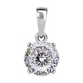 LUXORO 10K Yellow Gold 120 Facet Moissanite VS-EF Solitaire Pendant 1.85 ctw - Sticky add to cart bar