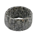 Malagasy Labradorite Beaded Stretch Bracelet 420.00 ctw - Sticky add to cart bar