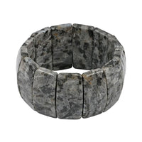 Malagasy Labradorite Beaded Stretch Bracelet 420.00 ctw
