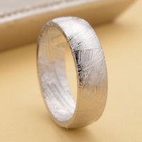 Marvelous Meteorite Band Ring 21.75 ctw