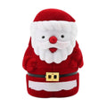 Red and White Velvet Santa Claus Shape Ring Box (1.85"x1.65"x2.64") - Sticky add to cart bar